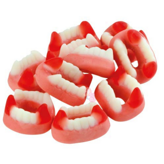 Gomitas Dientes de Drácula (Bolsita de 30 Gomitas)