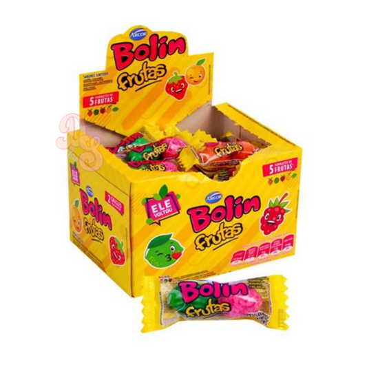 Chicles Bolín Fruta (Paquete de 6)