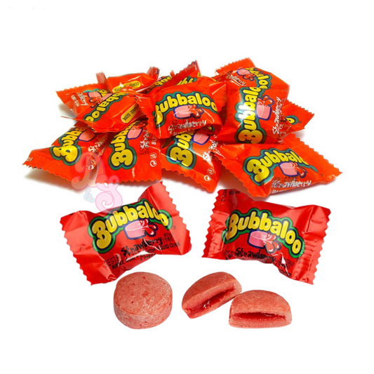 Chicles Bubbaloo Fresa (Paquete de 8)