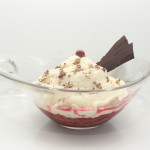 Mousse de chocolate blanco