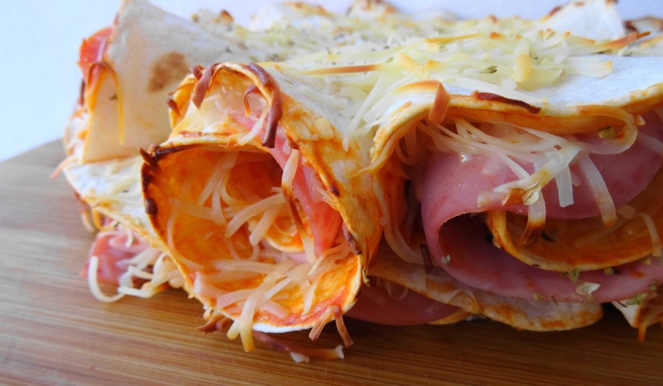 Fajitas-de-queso-y-jamón