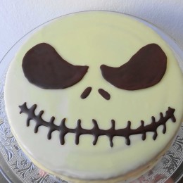 Tarta de Jack Skellington