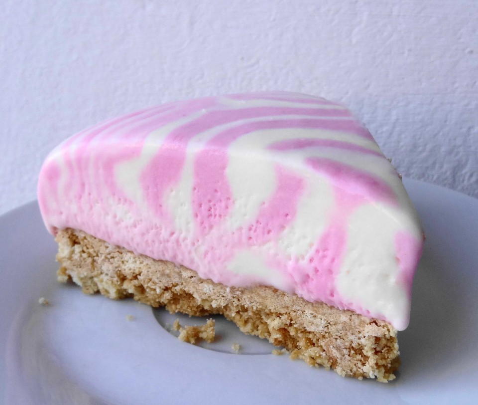 Tarta fría de color