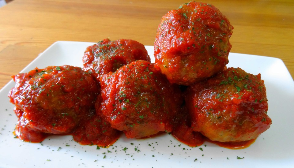 Albóndigas en salsa de tomate