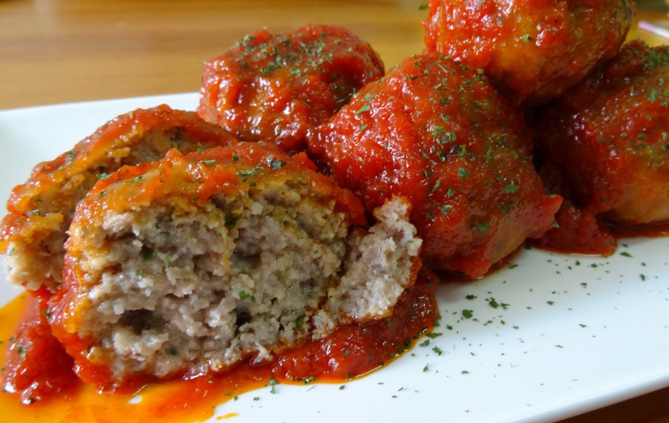 Albóndigas en salsa de tomate