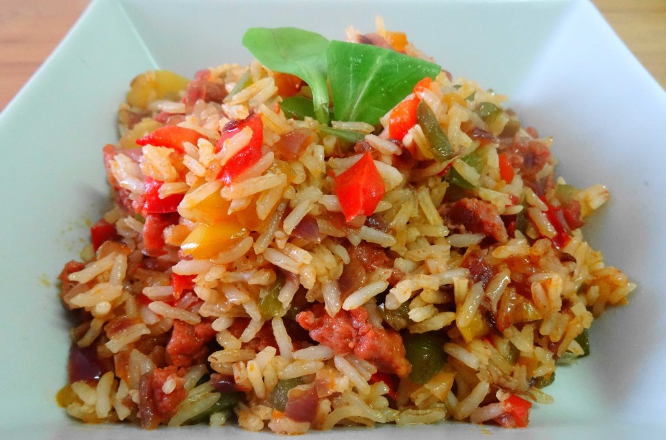 arroz-con-pimientos-y-chorizo